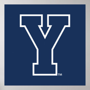 Brigham Young University Y Logo Poster