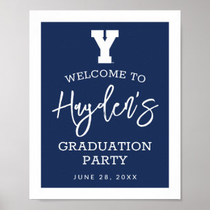 Brigham Young University   Y Logo Poster