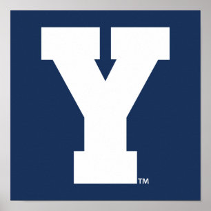 Brigham Young University Y Logo Poster