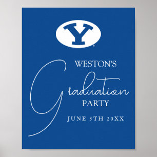Brigham Young University Y Logo Poster