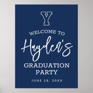 Brigham Young University Y Logo Poster