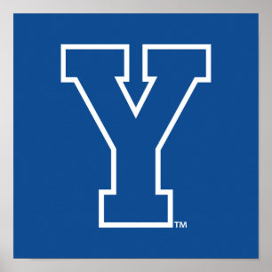 Brigham Young University Y Logo Poster