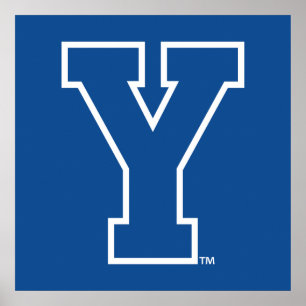 Brigham Young University Y Logo Poster
