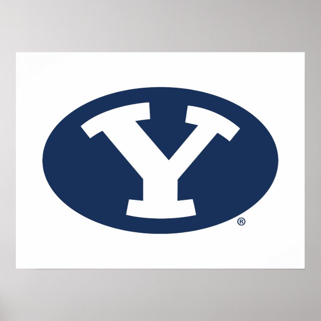 Brigham Young University Y Logo Poster (Front)