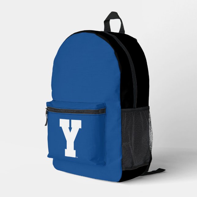 Brigham Young University | Y Logo Printed Backpack (Back Corner Right)