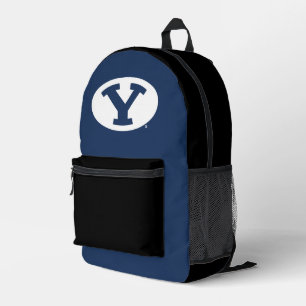 Brigham Young University Y Logo Printed Backpack
