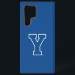 Brigham Young University | Y Logo Samsung Galaxy S22 Ultra Case<br><div class="desc">Check out these Brigham Young University designs!  Get all the latest Cougar gear here. All of these Zazzle products are customizable with your class year,  name,  and club. These products make perfect gifts for the BYU student,  alumni,  family,  friend,  or fan in your life. Go Cougs!</div>