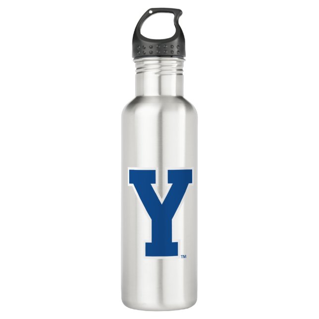 Brigham Young University | Y Logo Stainless Steel Water Bottle (Front)