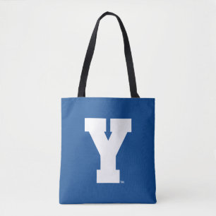 Brigham Young University   Y Logo Tote Bag