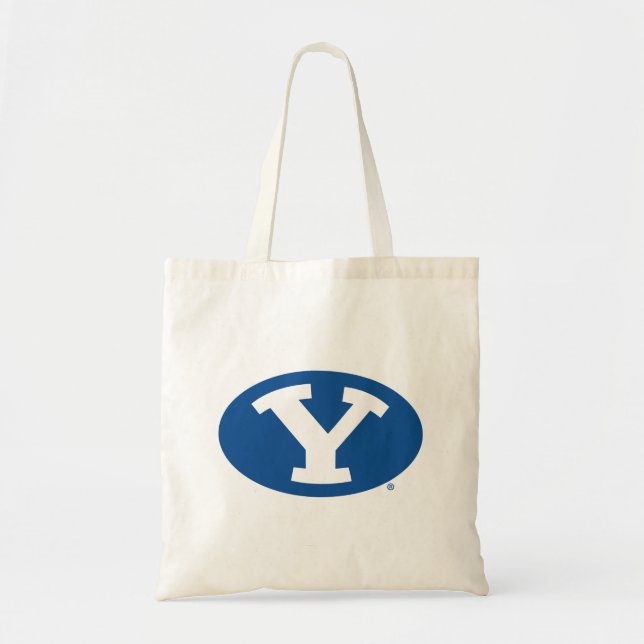 Brigham Young University Y Logo Tote Bag (Front)