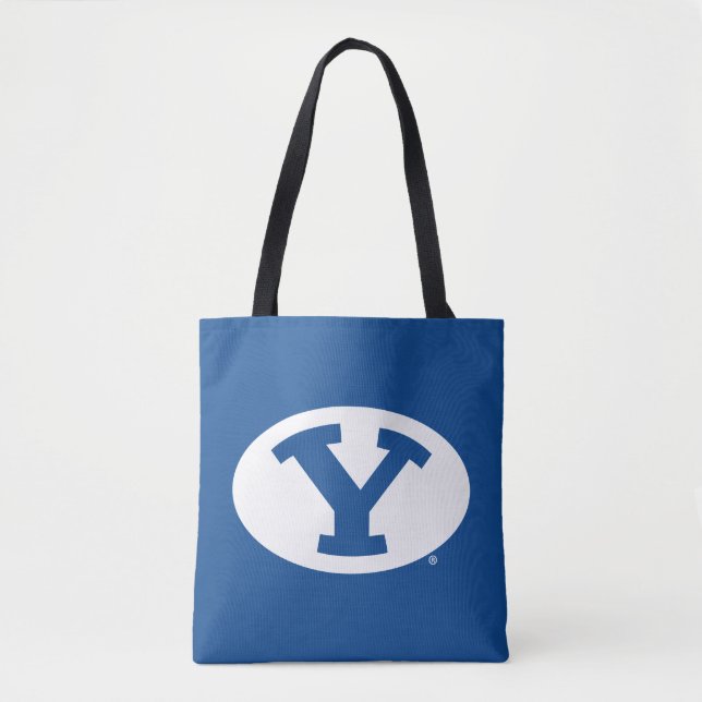 Brigham Young University Y Logo Tote Bag (Front)