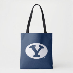 Brigham Young University Y Logo Tote Bag