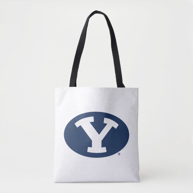 Brigham Young University Y Logo Tote Bag (Front)
