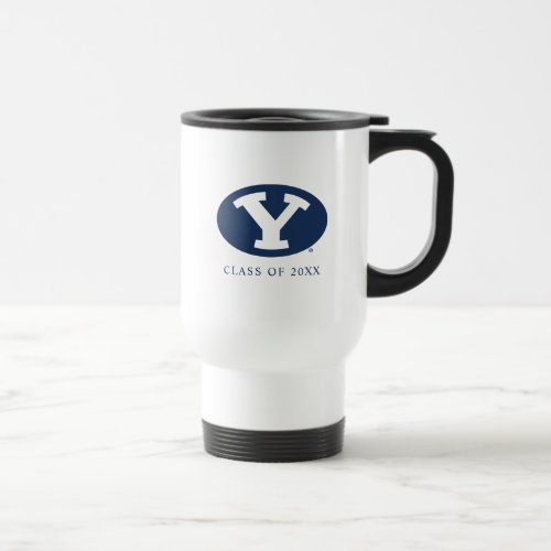 Brigham Young University Y Logo Travel Mug