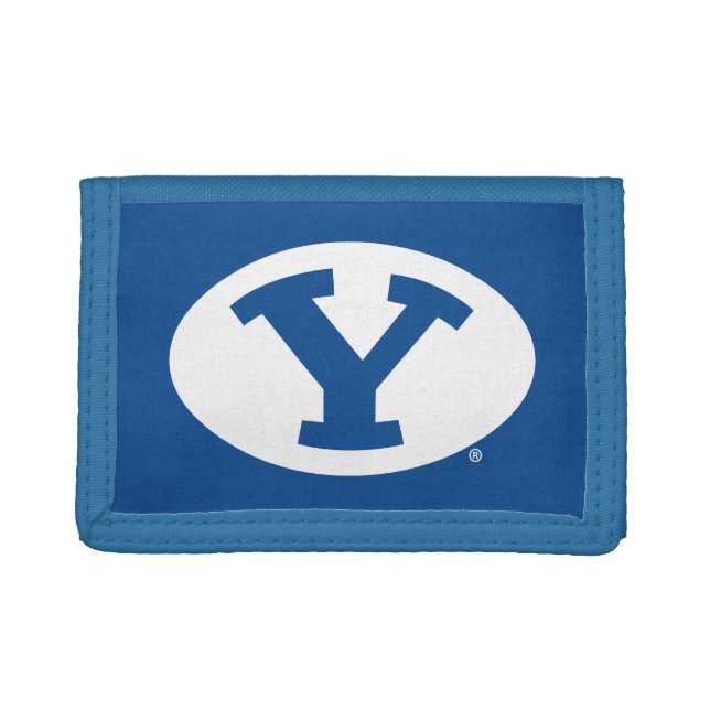 Brigham Young University Y Logo Trifold Wallet (Front)