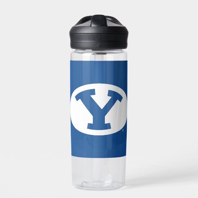 Brigham Young University Y Logo Water Bottle (Front)