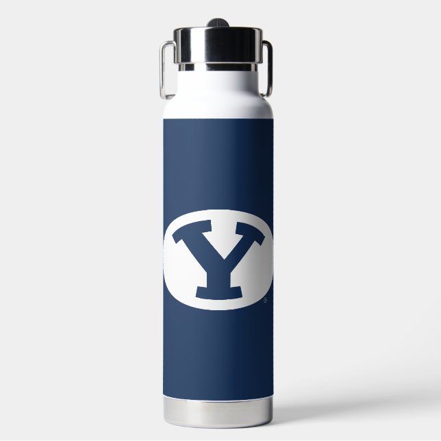 Brigham Young University Y Logo Water Bottle (Front)