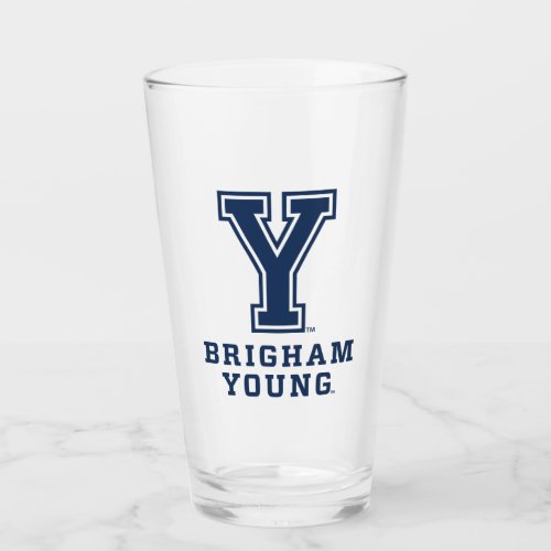 Brigham Young Y Glass