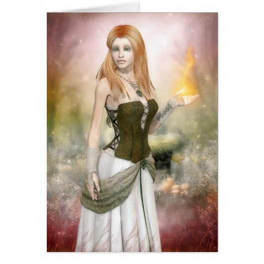 Brighid Greeting/Note Card (Front)