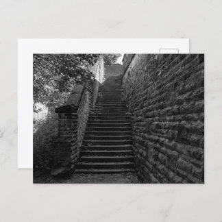 Brighouse Steps - West Yorkshire Postcard