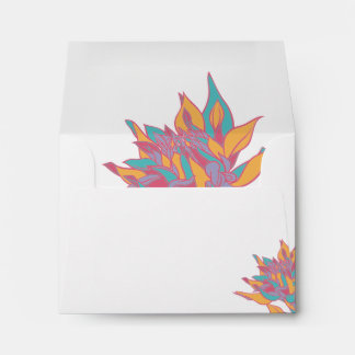 Bright 2011 Spring Colors Wedding Envelopes