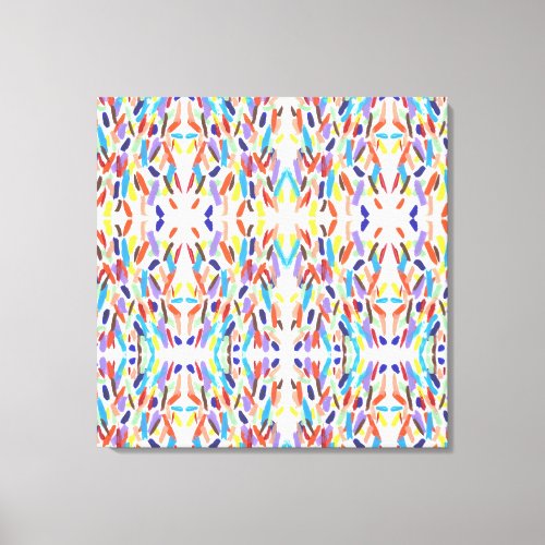Bright Abstract Art Patterned Print