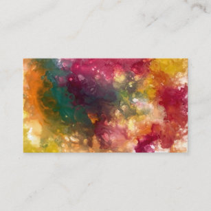 Bright Abstract Business Card