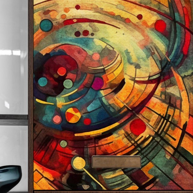 Bright Abstract Circular Decoupage Tissue Paper (Creator Uploaded)