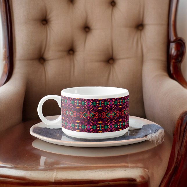 Bright Abstract Color Bowl (Chili Bowl)