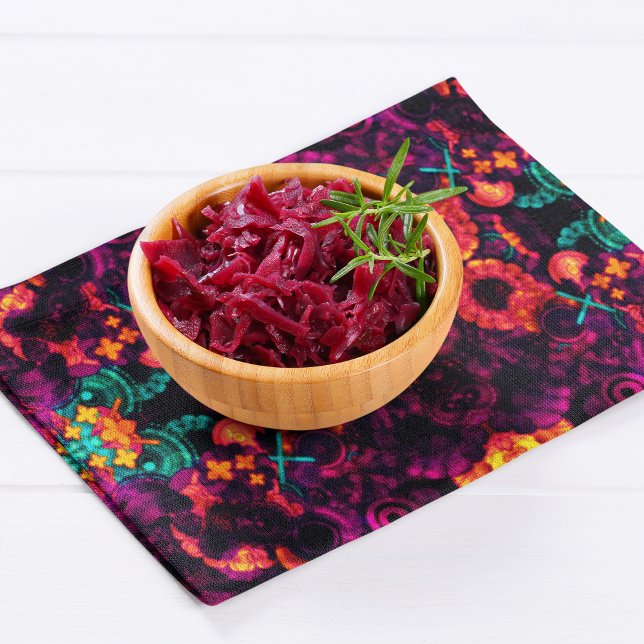 Bright Abstract Color Cloth Placemat (table placemat)