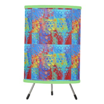 Bright Abstract Colors Lamp by artinphotography at Zazzle