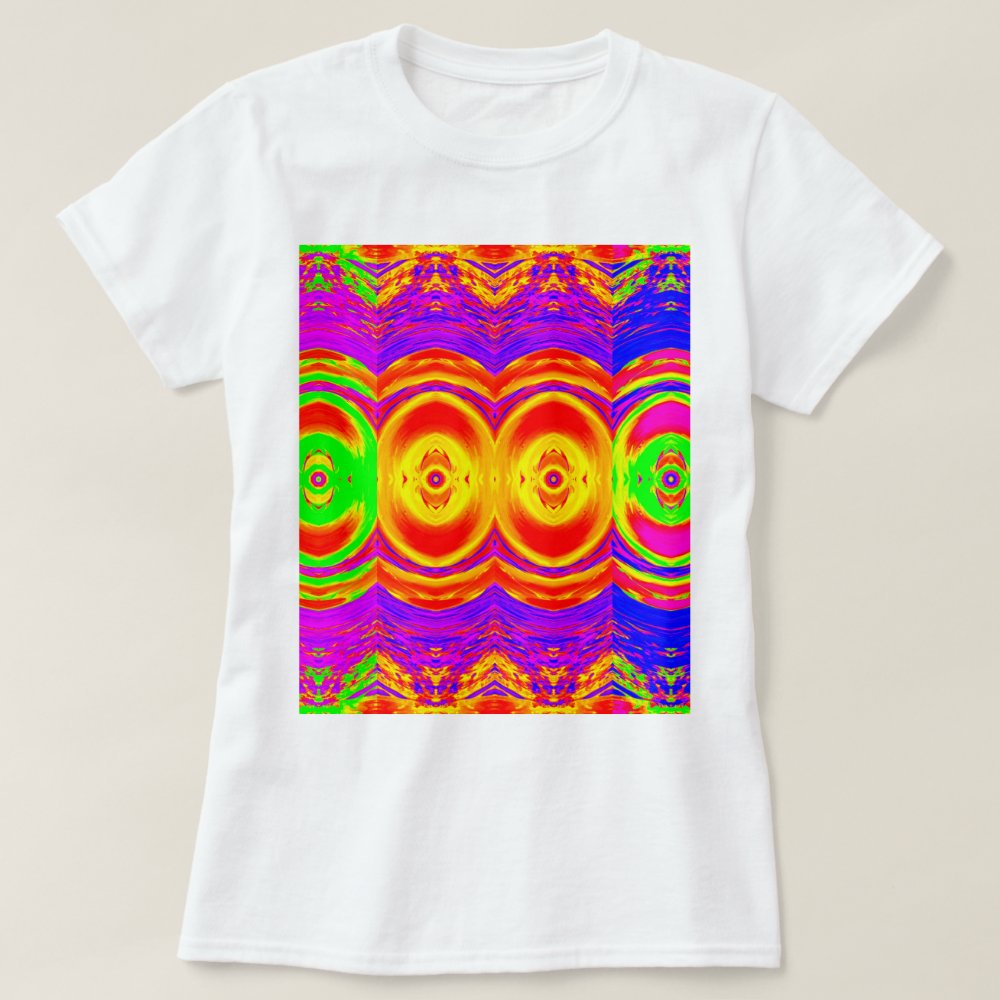 Discover Bright Abstract Colors T-Shirt