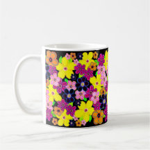 Bright Abstract Flower Art