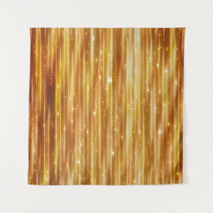 Bright abstract golden background with glitter tapestry