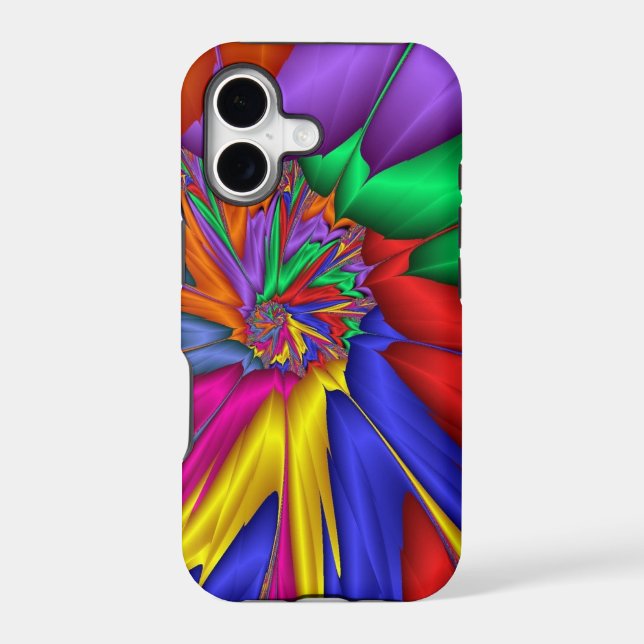 Bright abstract iphone case (Back)