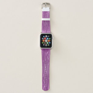 Bright abstract pink background with glitter apple watch band