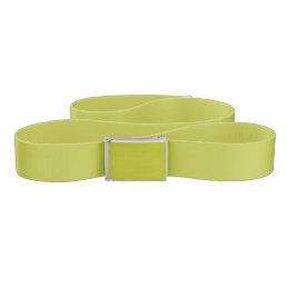 Bright Acidic Green, Fragile Sprout Solid Color Belt