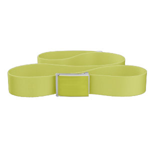 Bright Acidic Green, Fragile Sprout Solid Color Belt