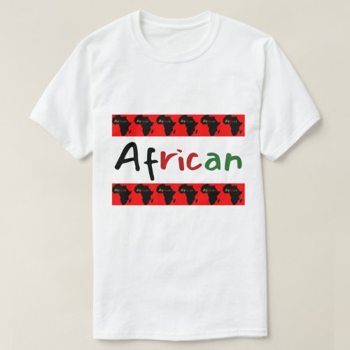 Bright African Trendy T_Shirt