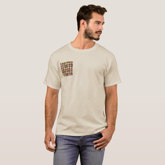 Bright and Abundant Fruits T-Shirt (Front Full)