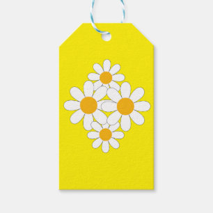 Bright and Bold Daisy Gift Tags