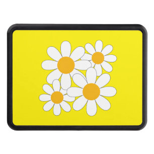 Bright and Bold Daisy Hitch Cover