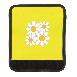 Bright and Bold Daisy Luggage Handle Wrap