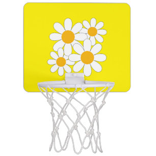 Bright and Bold Daisy Mini Basketball Hoop
