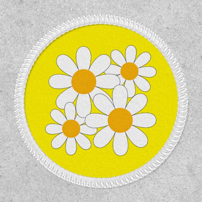 Bright and Bold Daisy Patch (Front)