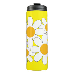 Bright and Bold Daisy Thermal Tumbler