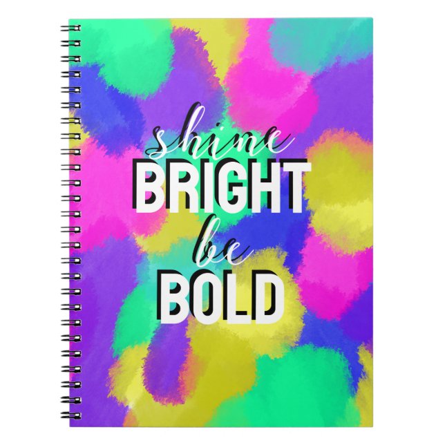 Bright and Bold Notebook (Front)