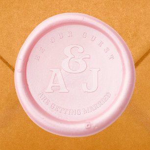 Bright and bold Retro Wax Seal Sticker