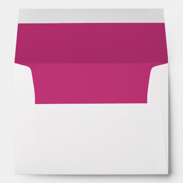 Bright and Bold Wedding Envelope (Back (Bottom))