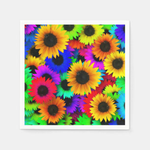 Bright and Cheerful Sunflowers Napkins